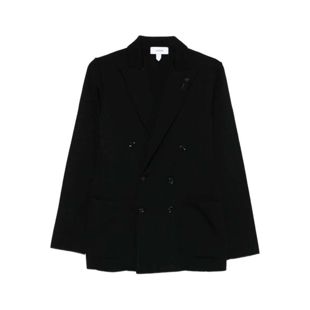 Lardini Men Double-Breasted Wool Suit